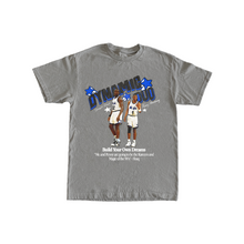 Load image into Gallery viewer, Premium &quot;Shaq &amp; Penny&quot; Tee  - Vintage Print (Stone)
